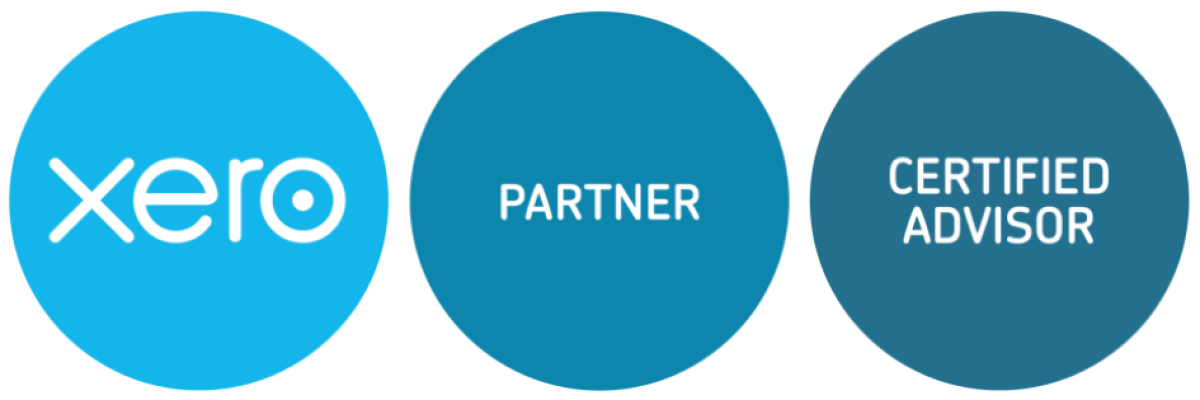 Xero partner cert advisor badges RGB